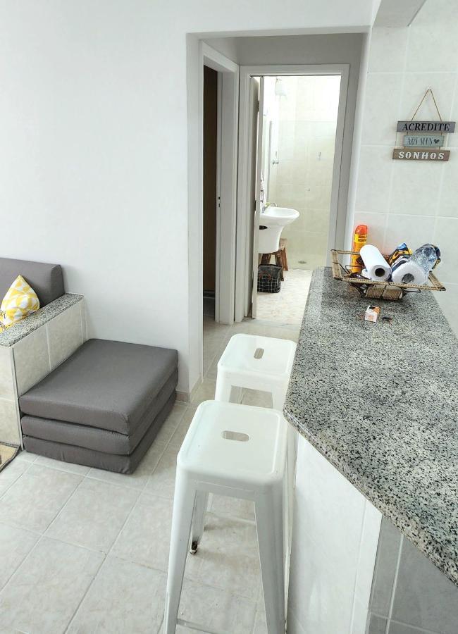 Apto Guaruja 1 Dorm Com Garagem Coberta 280M Da Praia Exterior foto