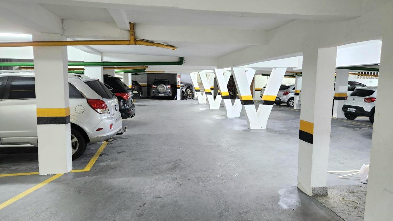 Apto Guaruja 1 Dorm Com Garagem Coberta 280M Da Praia Exterior foto